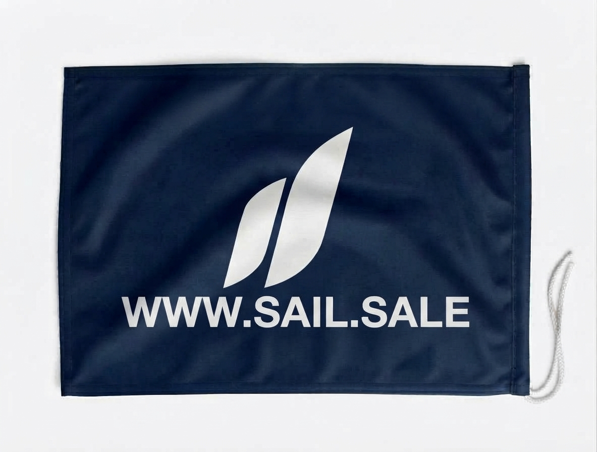 Vlajka Sail.sale 19 × 28 cm